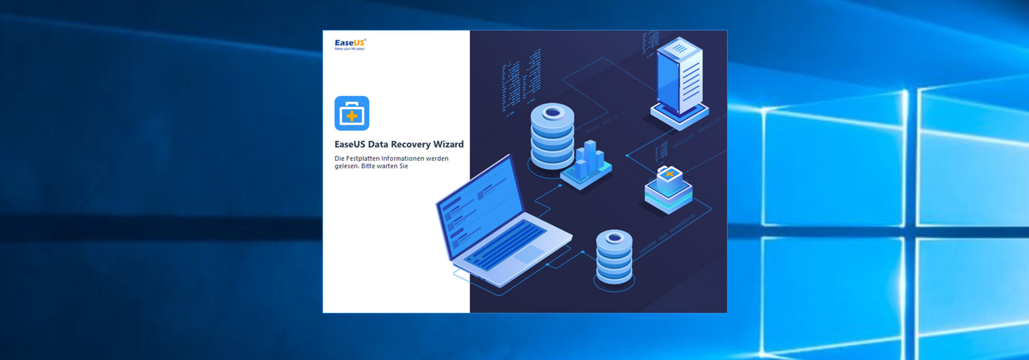 Datenwiederherstellung mit EaseUS Data Recovery Wizard Free